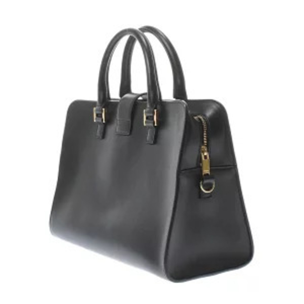 Saint Laurent Cabas Black Grained Calf Leather Bag - Picture 2 of 9